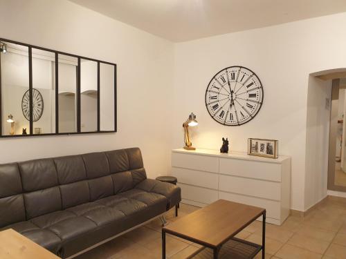 Posezení v ubytování Appartements de l'Eglise