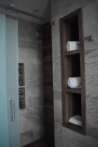 Koupelna v ubytování Hotel Park Nilo Reforma