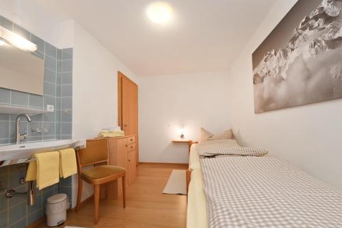 Postel nebo postele na pokoji v ubytování Appartements Künk