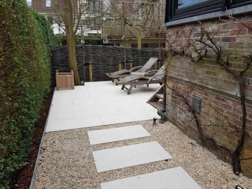Φωτογραφία από το άλμπουμ του Nieuw app met tuin en terras, gratis parking, aan zee, vlakbij Brugge σε Duinbergen