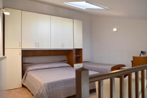 Krevet ili kreveti u jedinici u objektu Locazione Turistica Arcobaleno "Family Loft"
