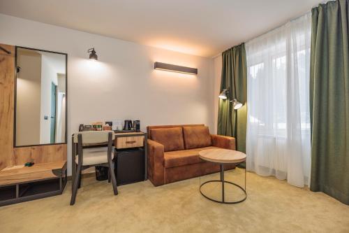 Χώρος καθιστικού στο Iglika Hotel & Villas Borovets