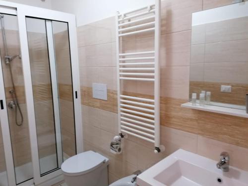 Kúpeľňa v ubytovaní Affittacamere il Tulipano beach Formia