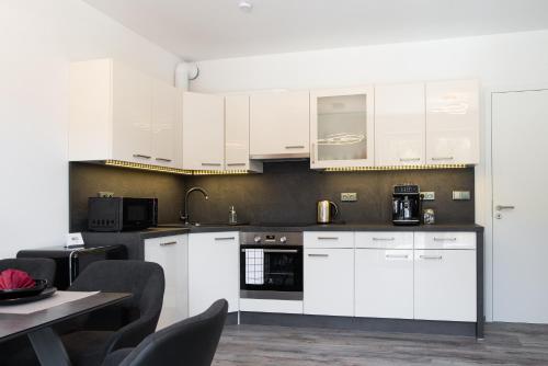 Dapur atau dapur kecil di Apartmán Imperial Dolní Morava