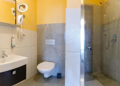 Koupelna v ubytování Hanka Relax & Spa