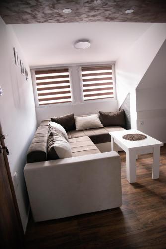Χώρος καθιστικού στο Sobe i Apartmani Casa Mia