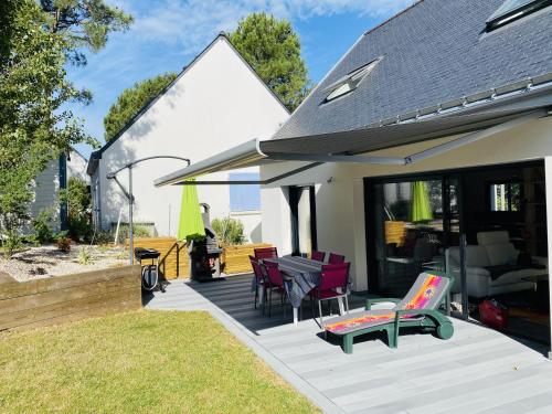 Villa spacieuse Trinite sur Mer avec jardin clos