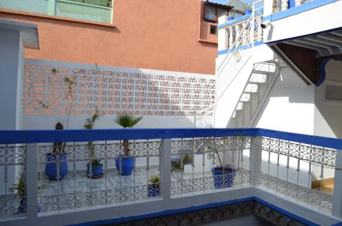 Μπαλκόνι ή βεράντα στο Riad Hôtel Essaouira