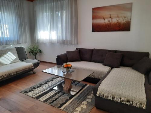 Posezení v ubytování Ferienhaus Lina