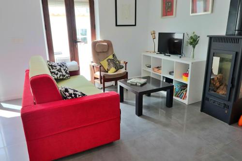 Posezení v ubytování Naranjos Townhouse