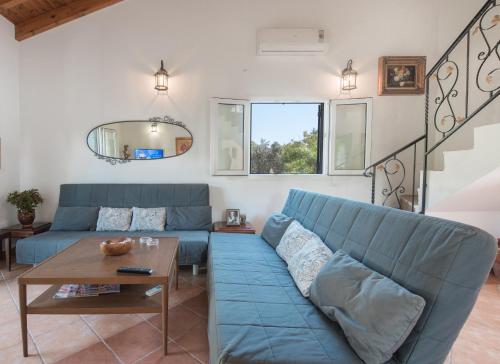 A seating area at Villa Varka