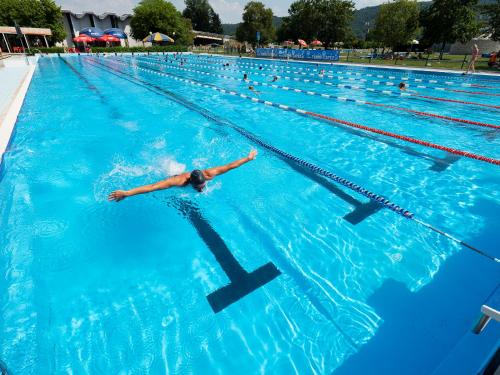 La alberca dentro o cerca de Hotel Toplice - Terme Čatež