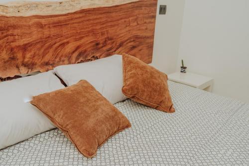 Postel nebo postele na pokoji v ubytování Villas Colón 18