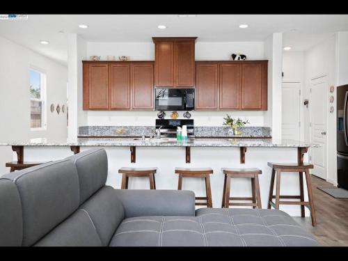 Dapur atau dapur kecil di Madera lovely home