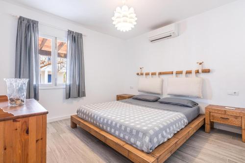 Postel nebo postele na pokoji v ubytování Sestanyolet