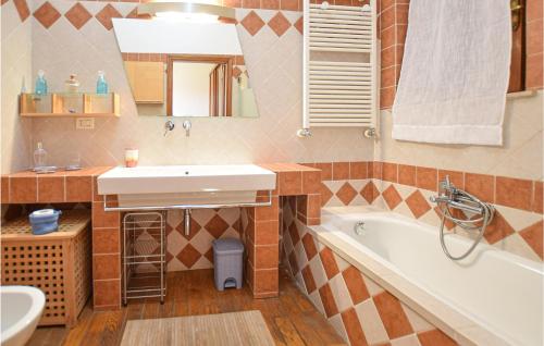 Ένα μπάνιο στο Villa Lavandaia Toscana
