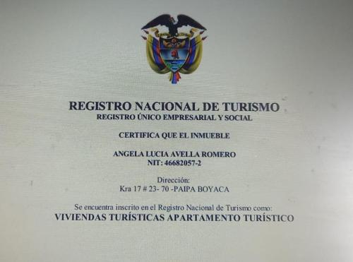 a fake diploma with araxico national de tusko at Apartamento Katie urbano in Paipa