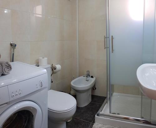 Koupelna v ubytování APARTAMENTO MAYI