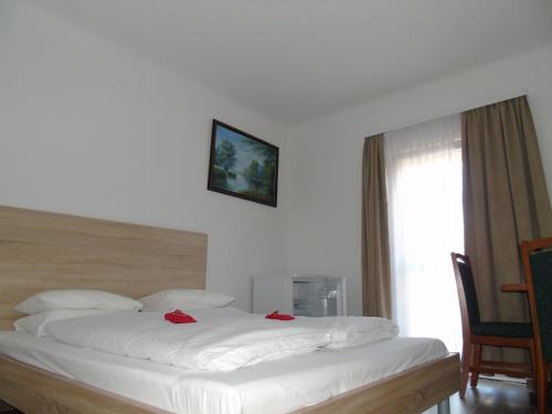 Cama o camas de una habitación en Cáfe 168
