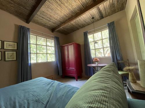 Ένα ή περισσότερα κρεβάτια σε δωμάτιο στο Casa Capirona 2 - Laguna Azul