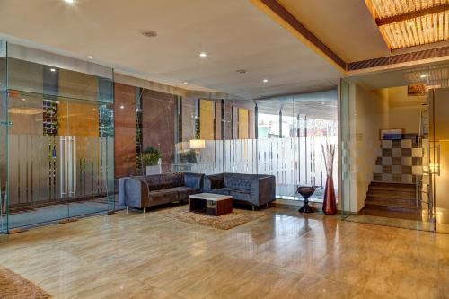 Posezení v ubytování Icon Business Hotel by Bhagini