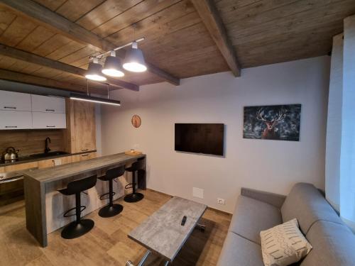 Kuchyňa alebo kuchynka v ubytovaní Moda Apartments Scalette