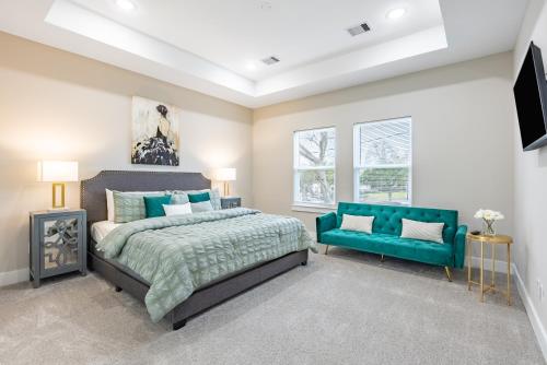 Postel nebo postele na pokoji v ubytování 3 Bedroom and 3 bath