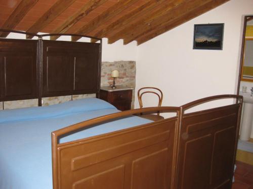 Llit o llits en una habitació de Agriturismo Bronzivalle