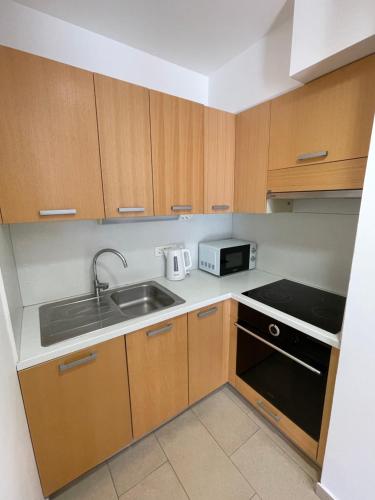 Dapur atau dapur kecil di JZ Apartments - Pohorje