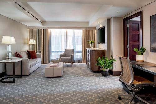 Posezení v ubytování InterContinental Boston by IHG
