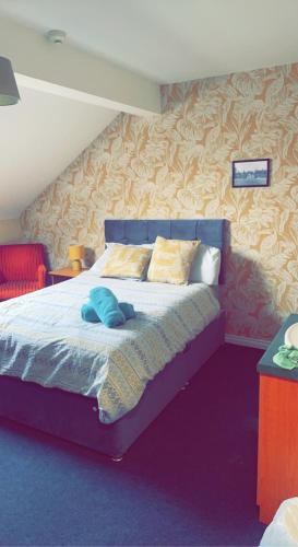 Katil atau katil-katil dalam bilik di Lwr Ormeau Guest House