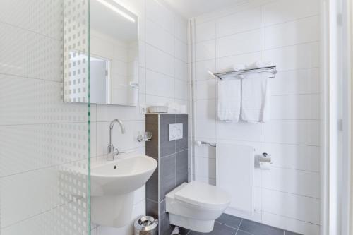 Koupelna v ubytování Hotel Pauw