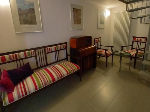 Гостиная зона в B&B Al Dosello