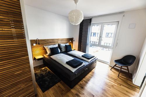 Postel nebo postele na pokoji v ubytování Mountain Pad