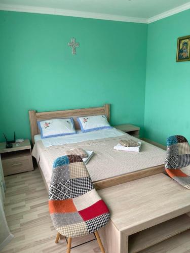 Postelja oz. postelje v sobi nastanitve Guesthouse Petrović