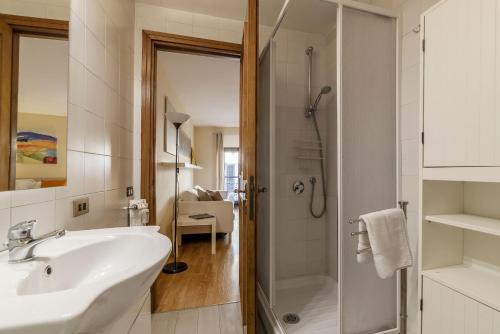 A bathroom at HospitalityRome Navona Studio Apartment