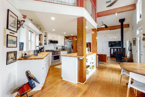 Una cocina o zona de cocina en Bird's Nest