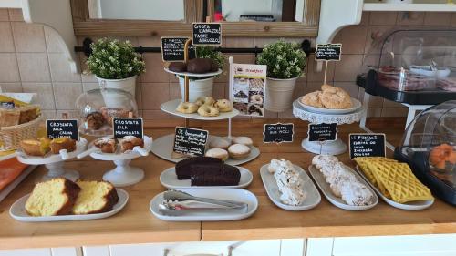 Mad på bed and breakfast-stedet eller i nærheden