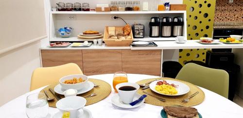 Mad på bed and breakfast-stedet eller i nærheden