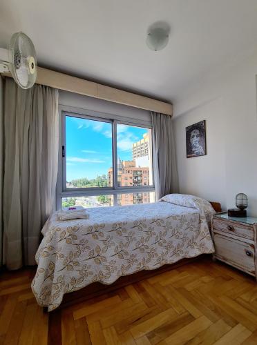 Postel nebo postele na pokoji v ubytování Departamento Nueva Córdoba RW