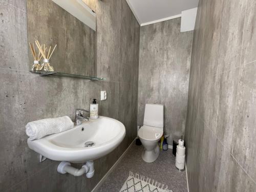 Koupelna v ubytování Bnb Stavanger Ap 9 bertis Rooftop Terrace