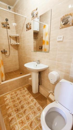 Ένα μπάνιο στο SilkRoad Guesthouse