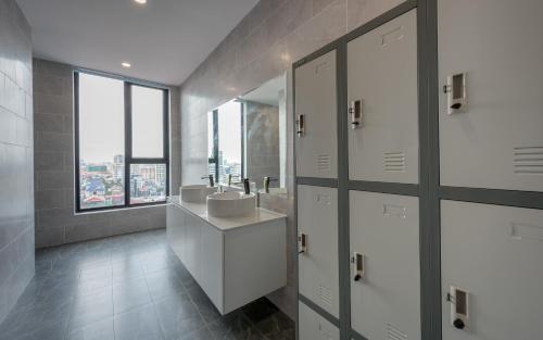 Kylpyhuone majoituspaikassa AMATA Residence
