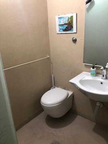 フィレンツェにあるSilent Roomのバスルーム(トイレ、洗面台付)