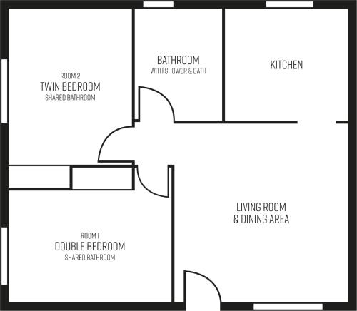 a schematic diagram of the experimental facility at Casa Monte Cristo Apartments - Almond in Lagos