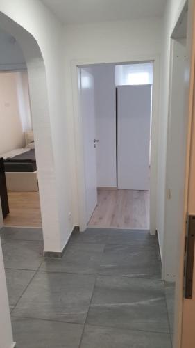Letto o letti in una camera di Pension Bad Soden / Apartment and Rooms