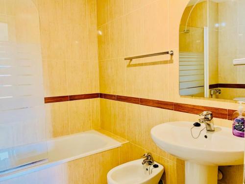Kúpeľňa v ubytovaní Maravilloso apartamento confortable en zona residencial