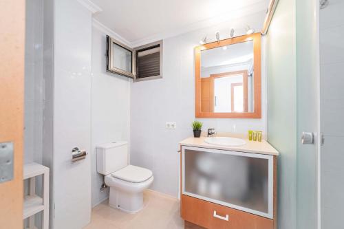 Et badeværelse på Apartamento Bellavista Puerto 2A