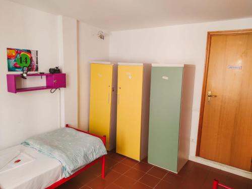 Hostel Il Nosadillo - Bolognaにあるベッド