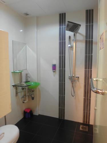 Koupelna v ubytování Bahagia Hotel Langkawi